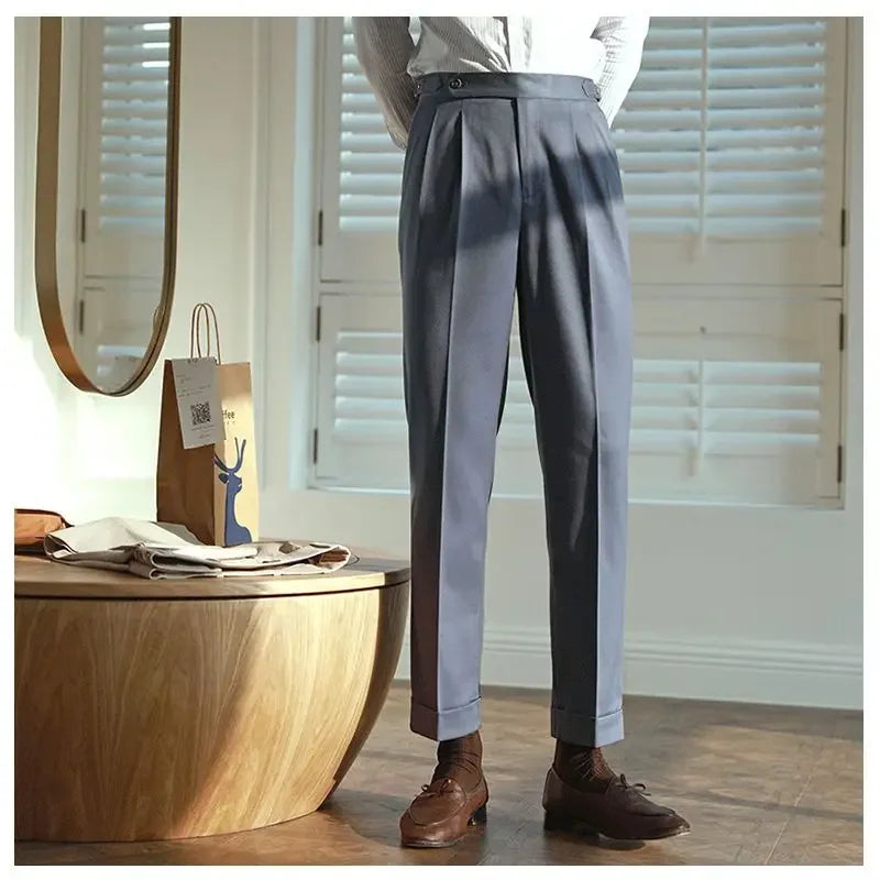 Semplice Double Pleated Trousers