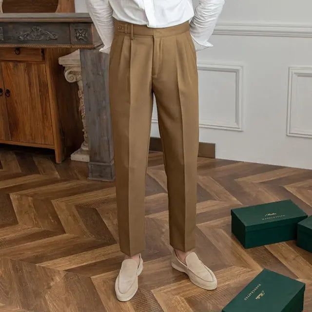 Pullman Trousers in Khaki