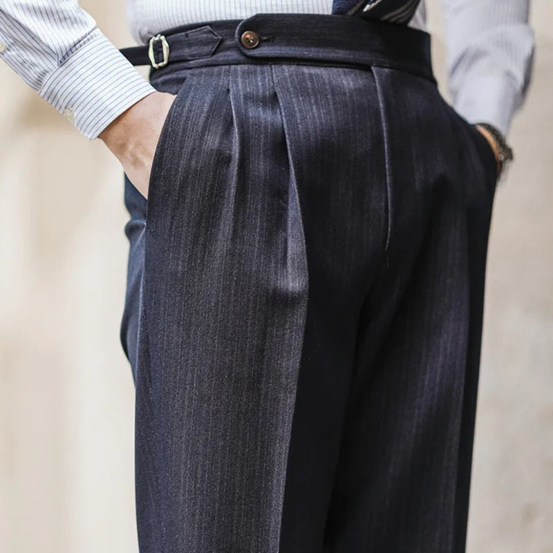 Santorini Classic Pleated Trousers