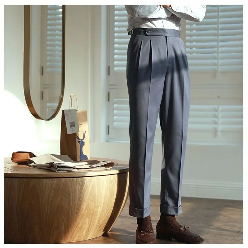 Semplice Double Pleated Trousers